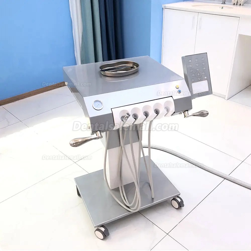 Safety® M8 Dental Implant Surgical Chair Unit Implant Treatment Unit with Waist Support and Stools